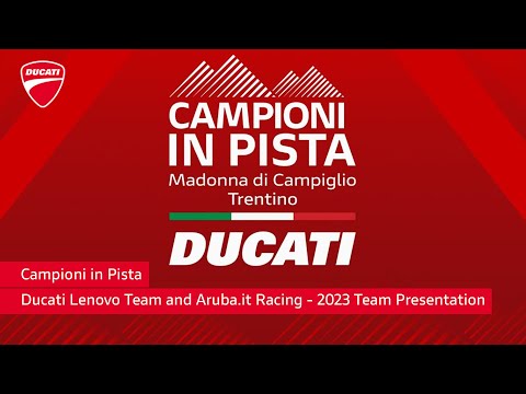 Campioni na Pista | Ducati Lenovo Team e Aruba.it Racing - Apresentação da equipe Ducati Team 2023