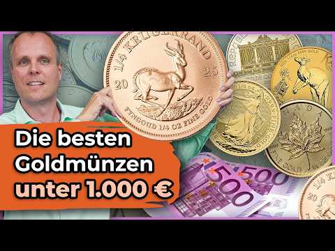 Die besten kleinen Goldmünzen unter 1.000 €