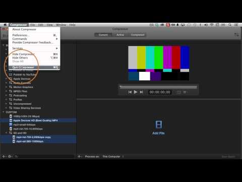 Compressor: Droplets - Izzy Video 264 Quicktip