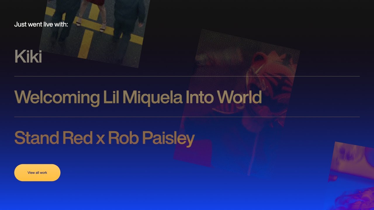 Link Hover Effect | Play Video On Hover | Hover Animation CSS | HTML, CSS & JavaScript (Awwwards)