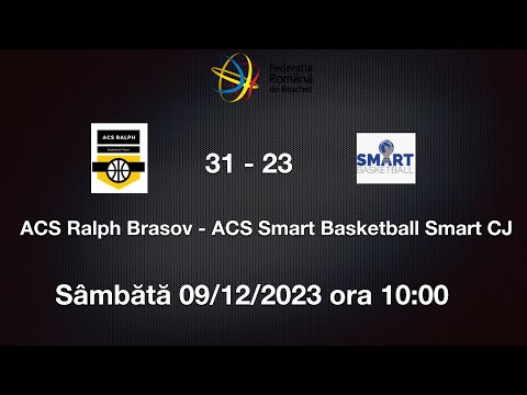CN U14F T2 - ACS Ralph Brasov 31 - 23 ACS Smart  Bascketball Cluj