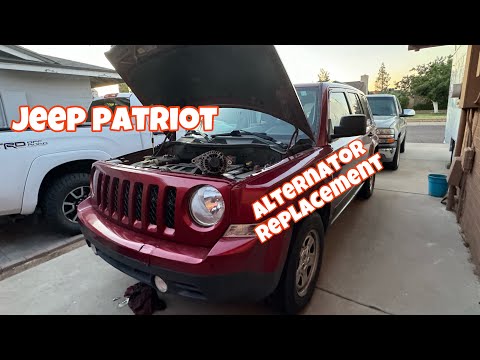 2015 jeep patriot alternator replacement