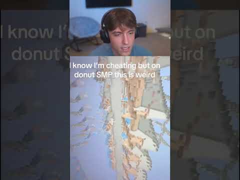 Cheater caught on Donut SMP