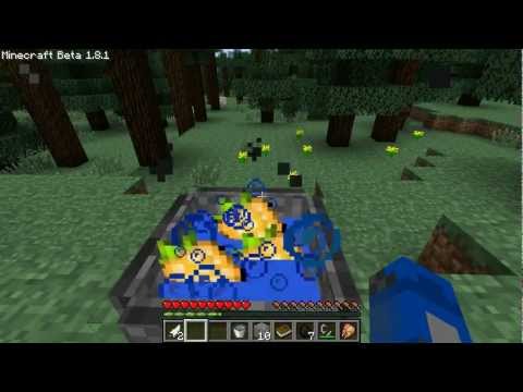 MineCraft  : Alchemy And Magic Mod Ep1 Cauldron and potions