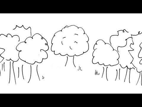 ロバート・フロストの描かれていない道 - ストップモーション図解詩 (The Road Not Taken by Robert Frost - Stop Motion Illustrated Poetry)