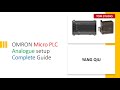 How To Set Up Wire Up Omron CP1W AD041 Analogue