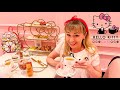 Afternoon Tea At The Hello Kitty Grand Cafe Irvine Spectrum