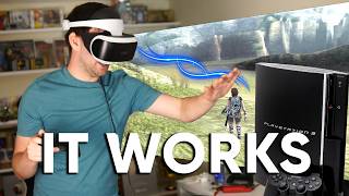 Playing PS3 Games in 3D Using PlayStation VR...By Tricking It