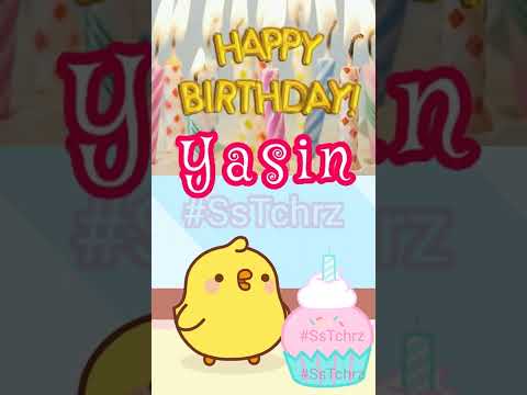 Happy Birthda Yasin | Birthday Status | BTS | HBD | Birthday Wishes | B-Day Song | B-Day Card(3)