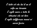 Tiziano Ferro - Ti scatterò una foto lyrics 