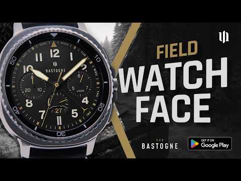 S4U Bastogne Field watch face video thumbnail