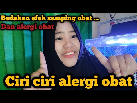 Ciri ciri alergi obat