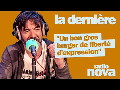 "A big fat burger of freedom of expression": Thomas VDB's column in "La dernière"