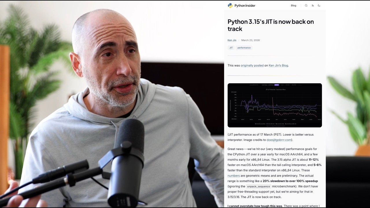 Python 3.15 JIT and what it means for Python Devs?