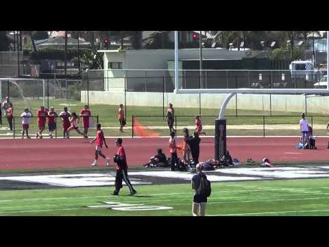 JVG 4x100 vs HB 4-24-14 - Los Alamitos Girls