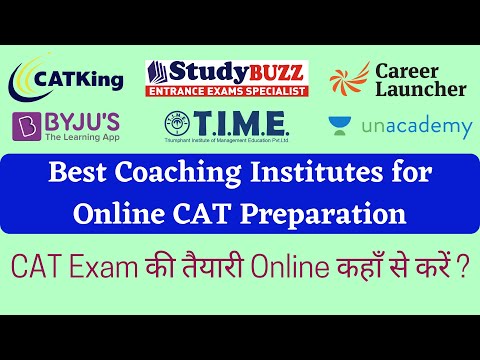 Top 10 Best Coaching Institutes for Online Preparation of CAT Exam | Fees | POWER HOUSE