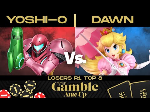 The Gamble: Ante Up - Yoshi-O (Samus, Yoshi) VS Dawn (Peach) - Losers R1 Top 8