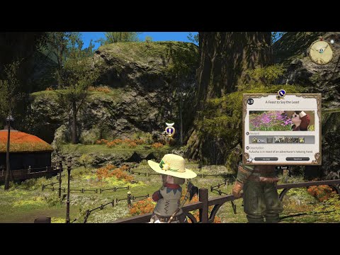 FFXIV Botanist Class Quest: A Feast to Say the Least
