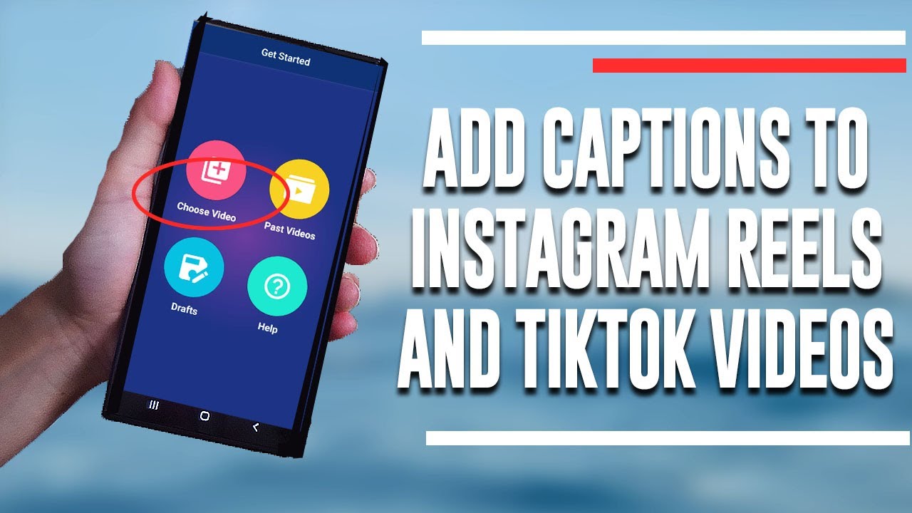 Kaption App - Add Captions to Instagram Reels or Tiktok Videos with this lightweight app