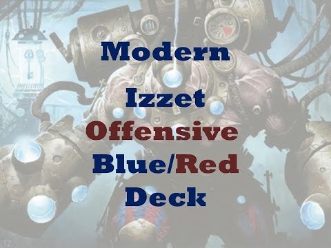 Izzet Offensive Red/Blue Deck
