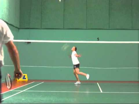 How to play Half Court Badminton 2