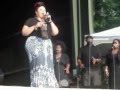 Tamela Mann singing Master Plan in Hot Springs Arkansas at Magic Springs