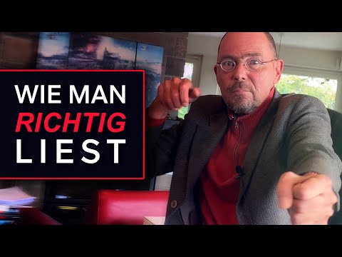 Wie man RICHTIG liest (9 Tipps)
