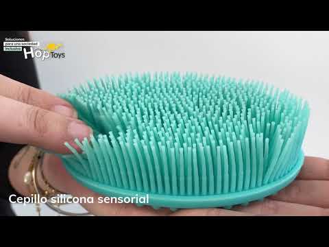Cartel del vídeo de YouTube para Cepillo silicona sensorial