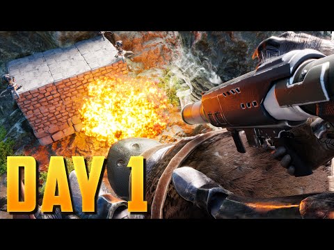 How A 15,000 Hour DUO Raided Everyone Day 1 - ARK