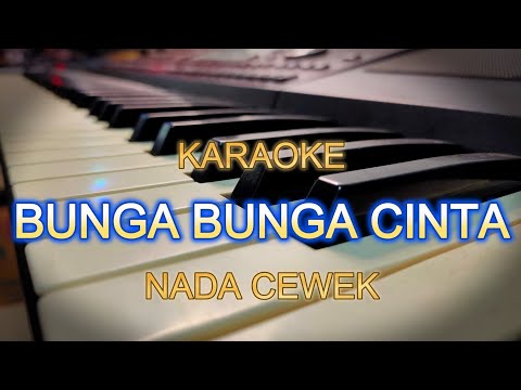 BUNGA BUNGA CINTA KARAOKE NADA CEWEK