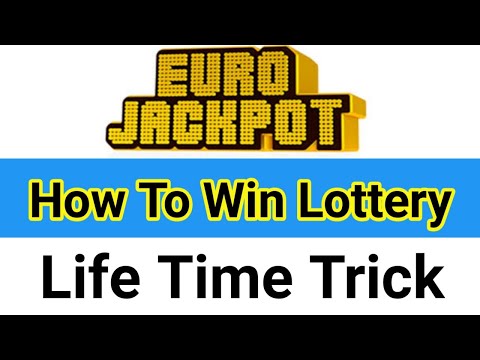 Euro jackpot lottery || How to win lottery || Euro jackpot life time trick || Win euro jackpot,