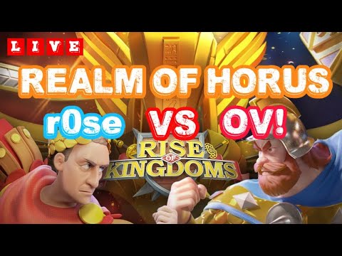 ROK - LIVE 13:00 UTC - r0se VS OV! Osiris League Semi-Final! We're team r0se!