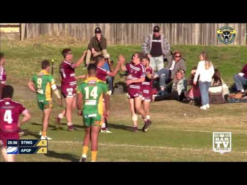 2017 Group 7 RL Round 13 1st Grade Highlights - Stingrays of Shellharbour Vs Albion Park-Oak Flats