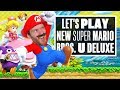 Let's Play New Super Mario Bros. U Deluxe - IT'S-A ME IAN-O!