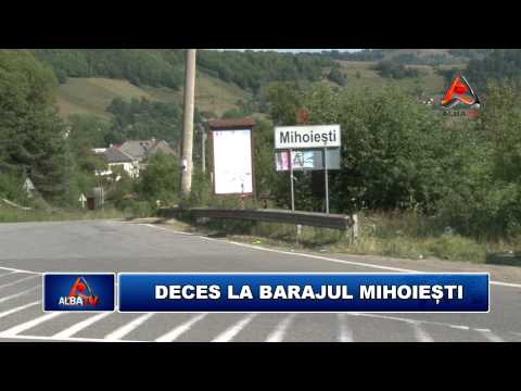 Deces la barajul Mihoiesti