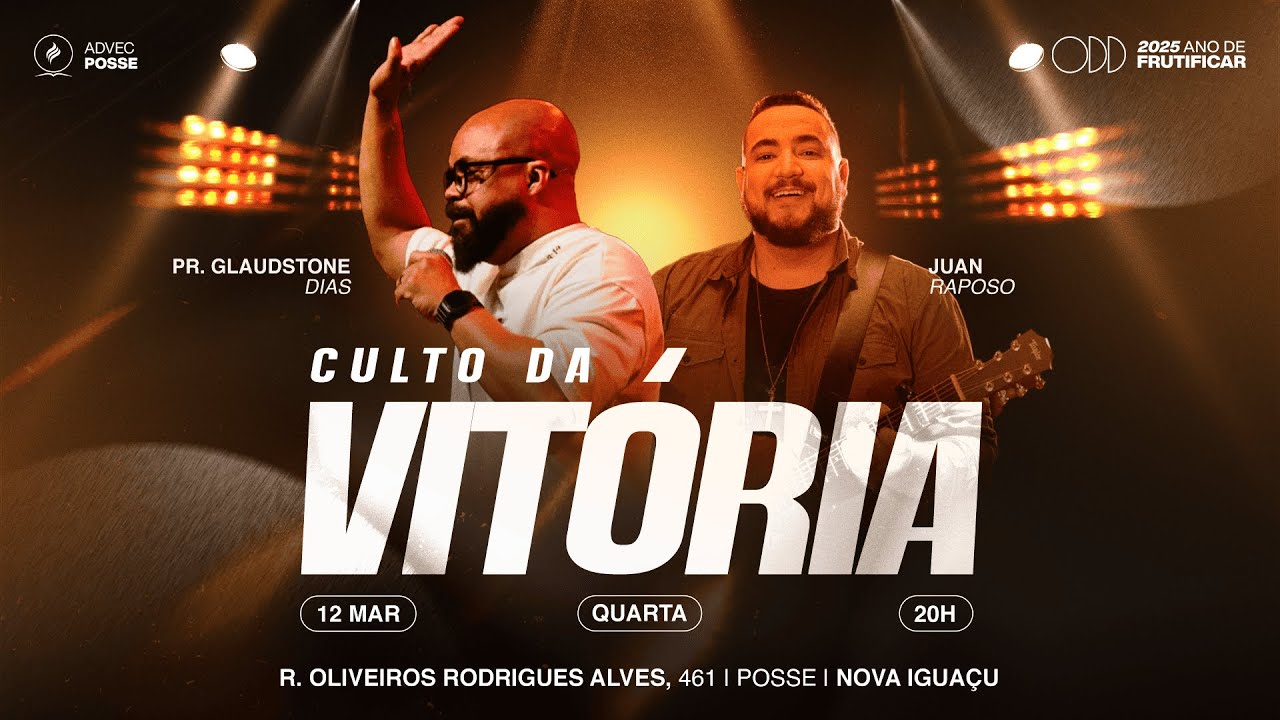 Culto da Vitoria| Pr.Glaudstone & Juan Raposo| 12/03/2025
