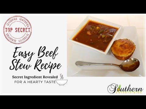 EASY BEEF STEW RECIPE|SECRET INGREDIENT FOR HEARTY...