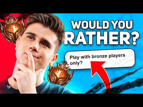 Would You Rather Play With Bronze Players Or….. | Respawn Sitdown with Razork