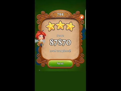Blossom Blast Saga Level 794 UPDATED