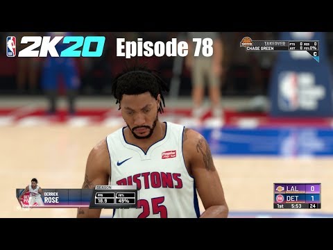 NBA 2K20 My Career Episode 78 | vs Derrick Rose