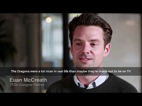 TEDxGlasgow 2018 - Beezer on Dragons Den success