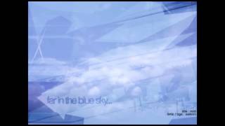 Cover art for so far in the blue sky