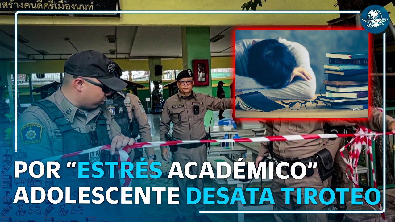 Adolescente mata a sus abuelos y desata tiroteo en una escuela