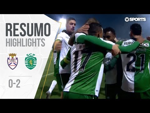 Highlights | Resumo: Feirense 0-2 Sporting (Taça de Portugal 18/19 1/4 Final)