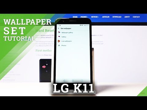 How to Change Wallpaper in LG K11 – Refresh Display