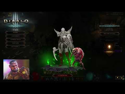 Diablo3 Season 30 Rathma Necro 150 Time attack 4:15min Rank 1 NA