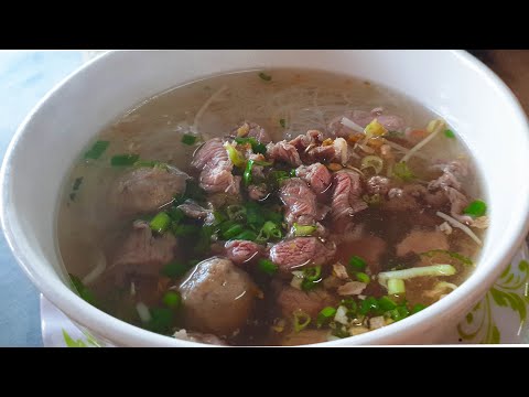 Beef Noodle Soup - Breakfast @ Countryside