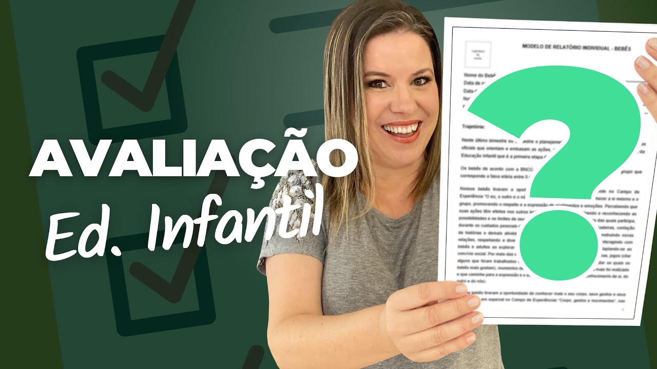 RELATÓRIO INDIVIDUAL E PORTFÓLIO NA EDUCAÇÃO INFANTIL