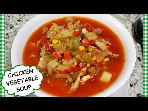 HOW TO MAKE CHICKEN VEGETABLE SOUP | EASY VEGETABLE SOUP RECIPE