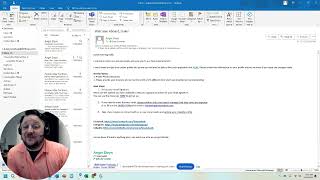 First Thing is the email download outlook